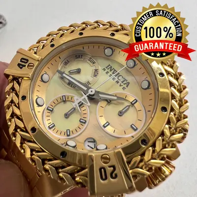 Invicta Reserve Herc Women's Watch 43mm, Mother-of-Pearl Oyster Dial, Stainless - Thumbnail 3